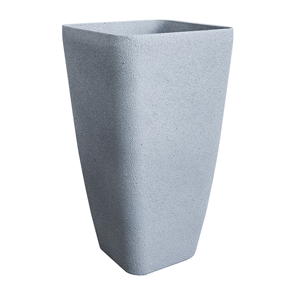 Large Size Tall Square Tapered Indoor Planter