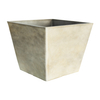 Big Square Recycled Pp Old Stone Effect Planter
