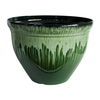 Nice Glazed Ceramic Effect Plastic Plant Pot