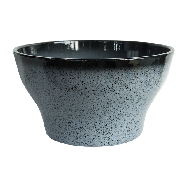Indoor Shallow Bowl Speckle Modern Style Planter