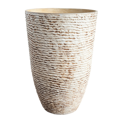 Decorative Extra Large Stone Effect Plastic Tall Planters