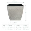 Square Self Watering Planter