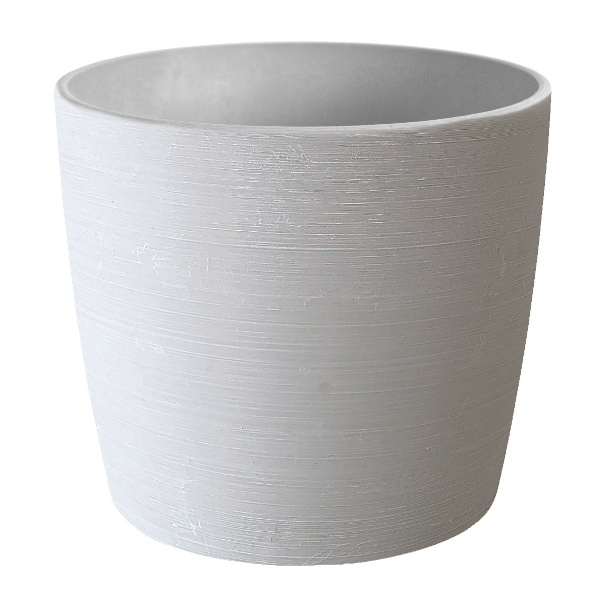 Large Minimalist Cylinder Cement Plastic Plant Pot