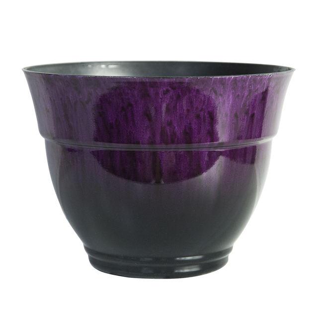 Eco Bowl Glazed Plastic Indoor Decorative Plant Pot