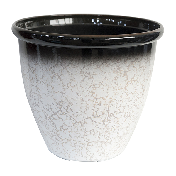 Large Look Ceramic Like Lightweight Flower Pot