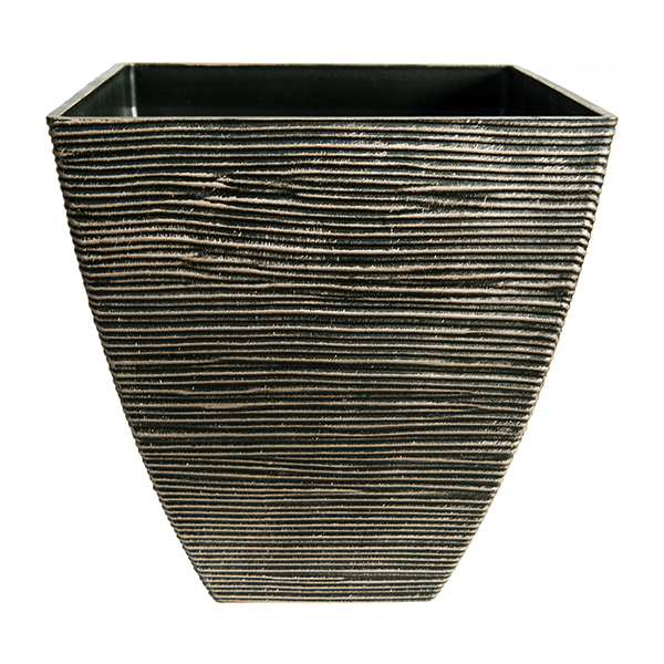 Indoor Large Square Textured Pots for Plants