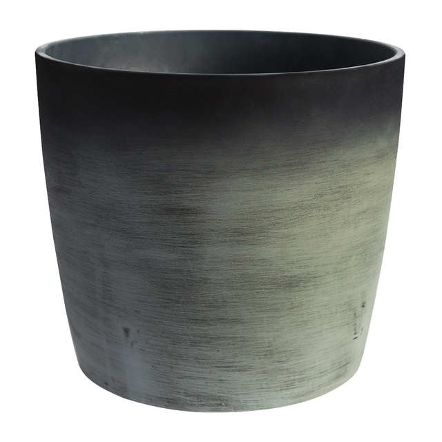 Large Durable Recycled Plastic Cement Cylinder Planter