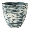 2022 Ceramic Glazed Effect Large Plastic Plant Pot