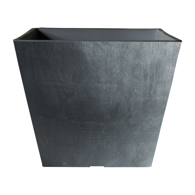 Garden Large Square Tapered Cement Effect Planter