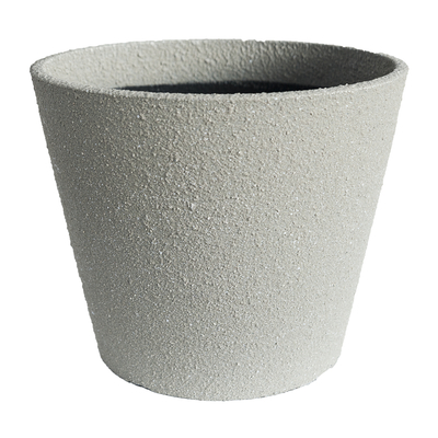 Large Minimalist Plastic Cement Outdoor Planter