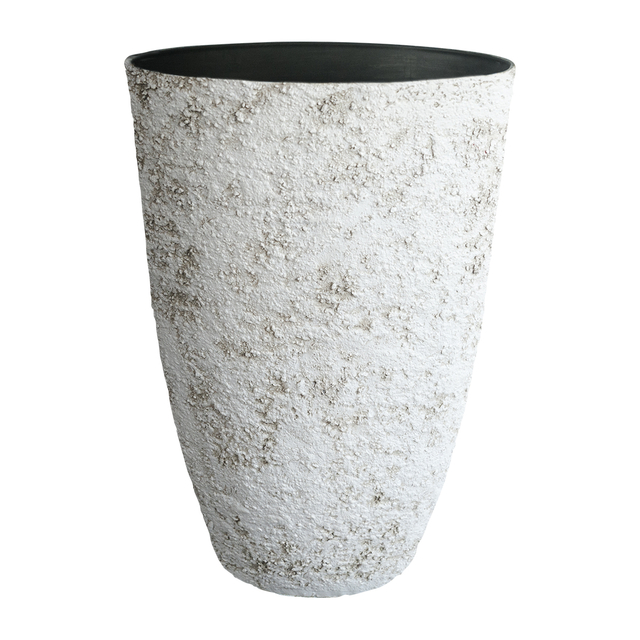 Plastic Imitation Stone Tall Porch Patio Planter