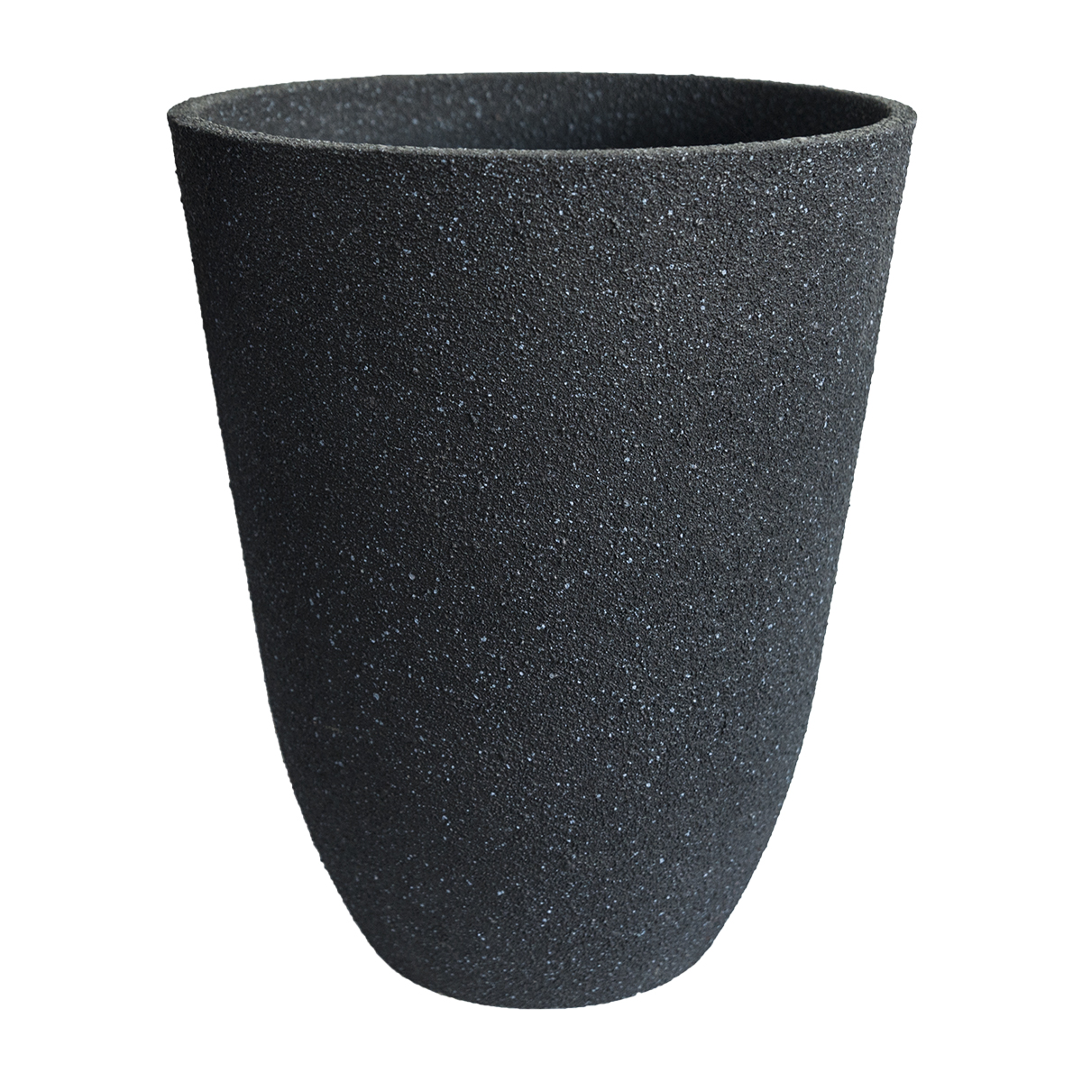 Tall Cement Effect Lightweight Recycled Plastic Planter