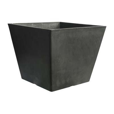 Large Square Cement Effect Plastic Pots for Plants