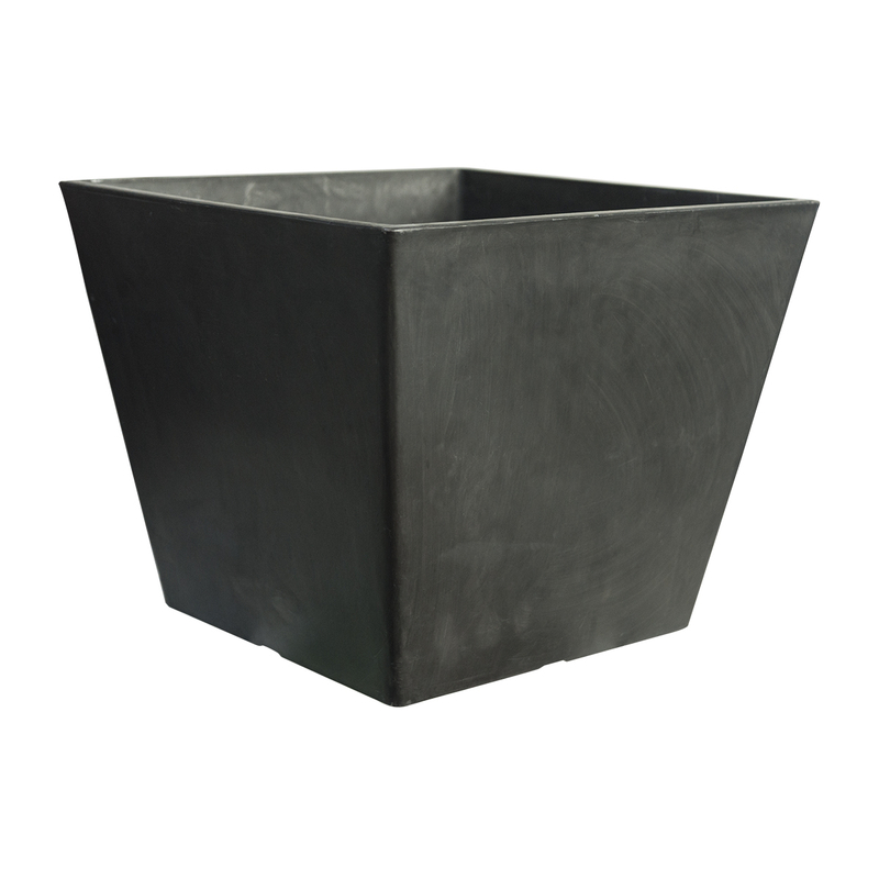 Large Recycled Plastic Square Plant Container