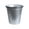 Glazed Ceramic Bucket Effect Plastic Plant Pot