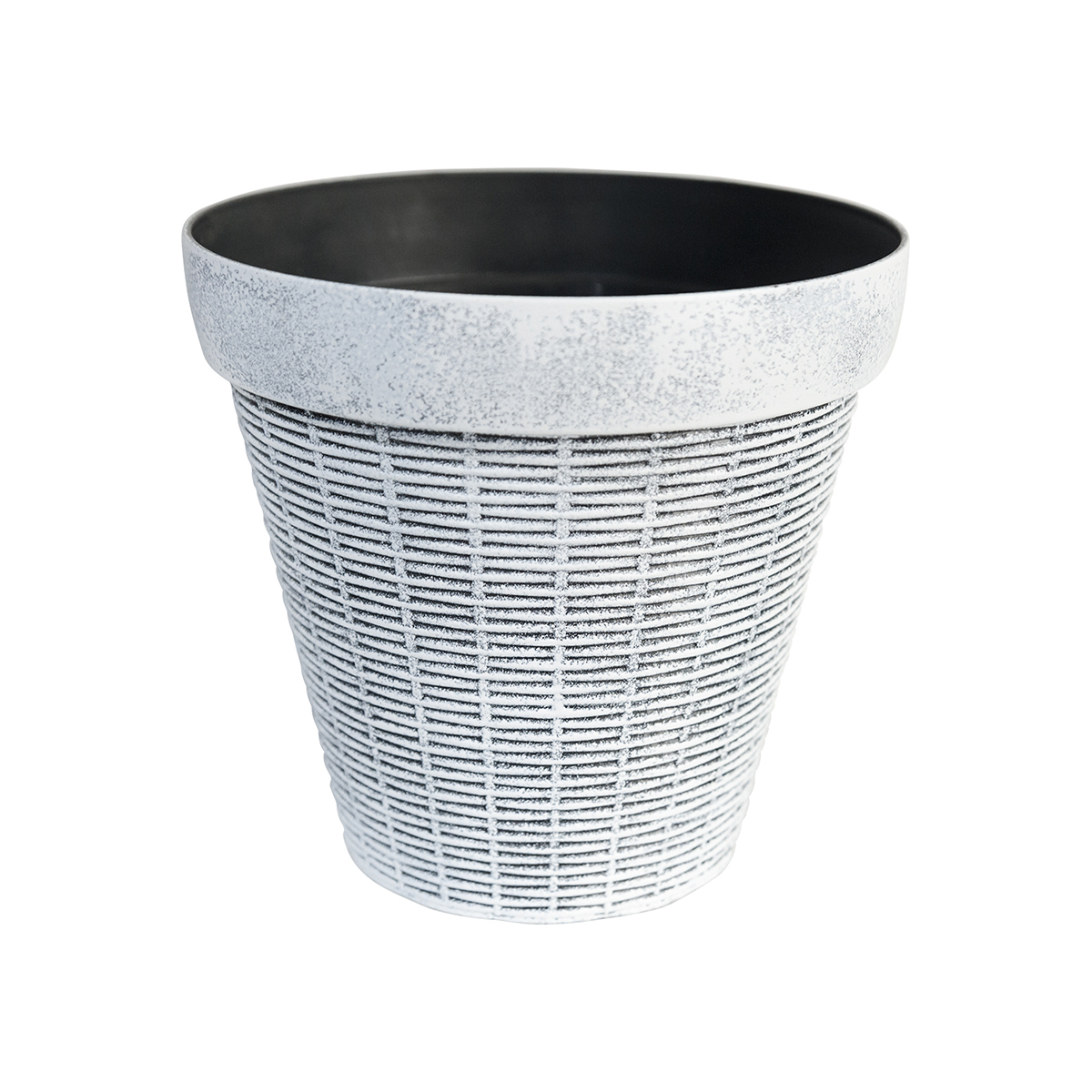 Indoor Garden Plastic Rattan Design Plant Pot