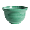 Glazed Plastic Bowl Shaped Planter Pots