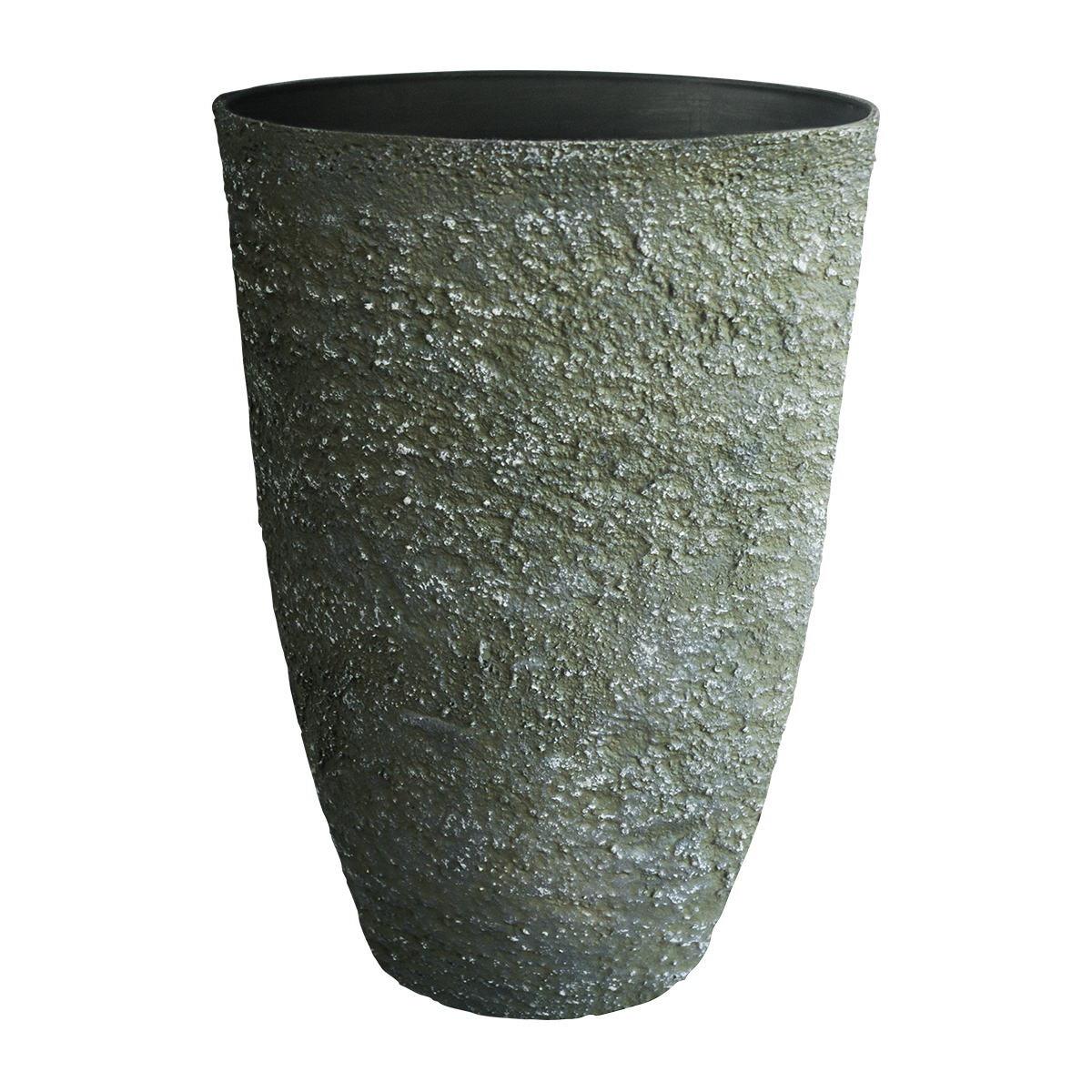 Plastic Imitation Stone Tall Porch Patio Planter