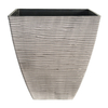 Recycled Plastic Square Textured Extra Large Planter
