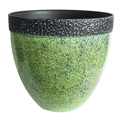 Indoor Glazed Effect Pp Resin Large Plant Pot