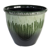 Lightweight Glazed Plastic Pots for Large Plants