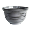 Glazed Plastic Bowl Shaped Planter Pots