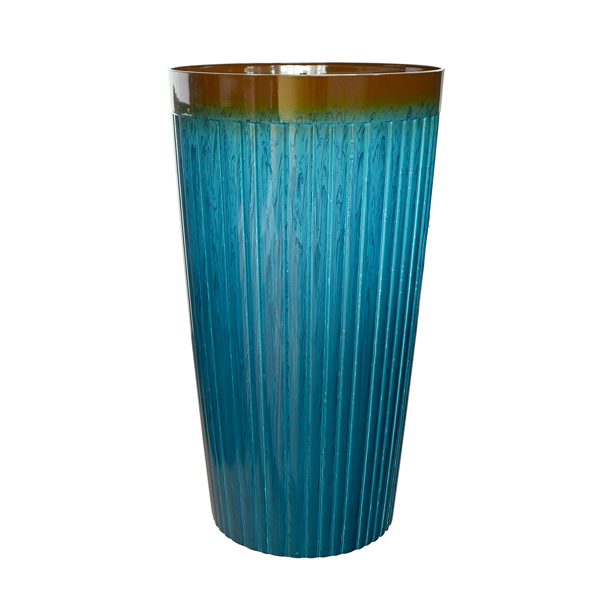 Glazed Tall Floor Planter